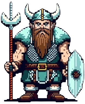 Viking Pixel Art